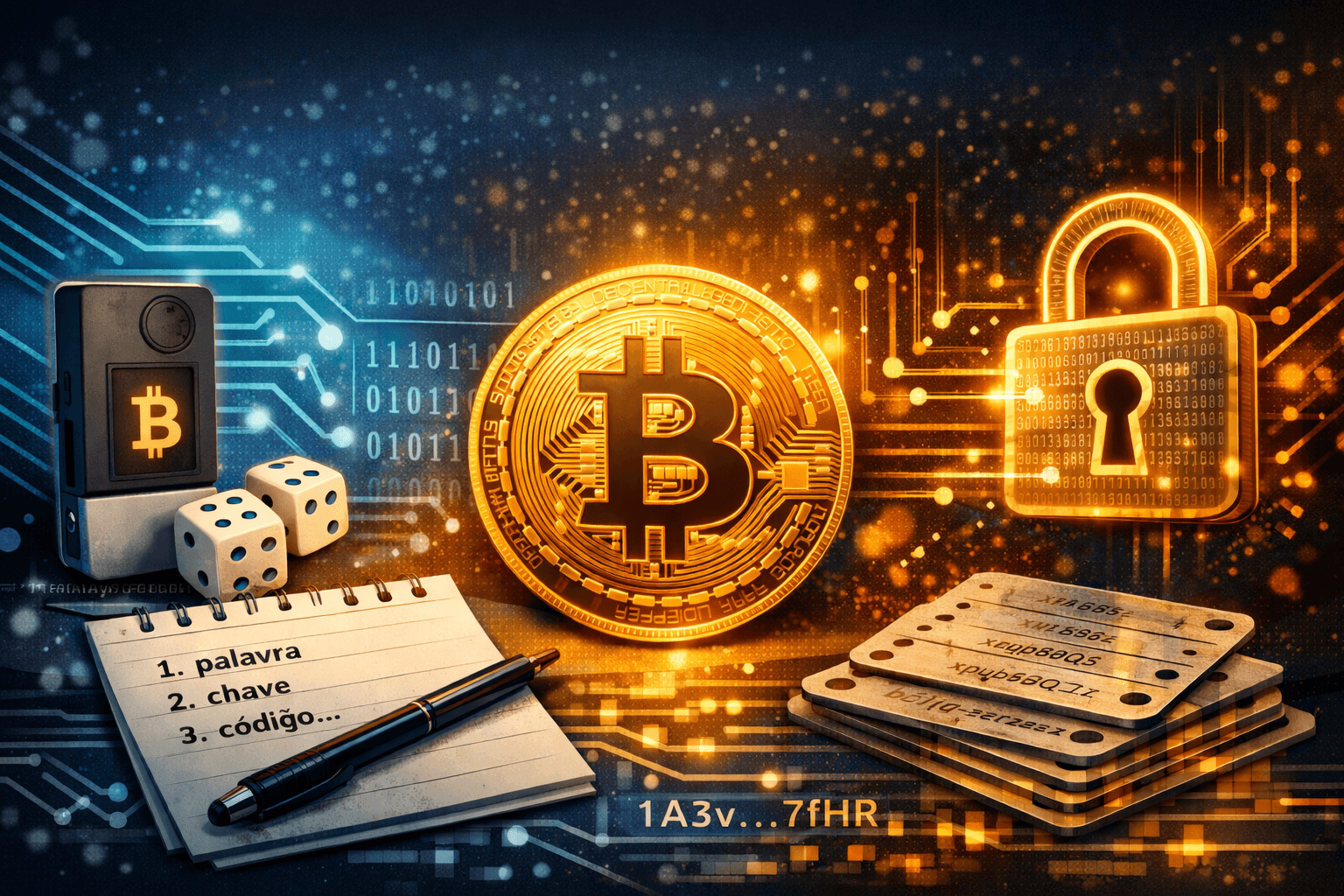 Anatomia de uma carteira de Bitcoin